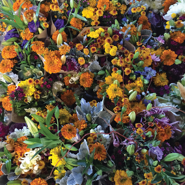 Selling flowers to supermarkets